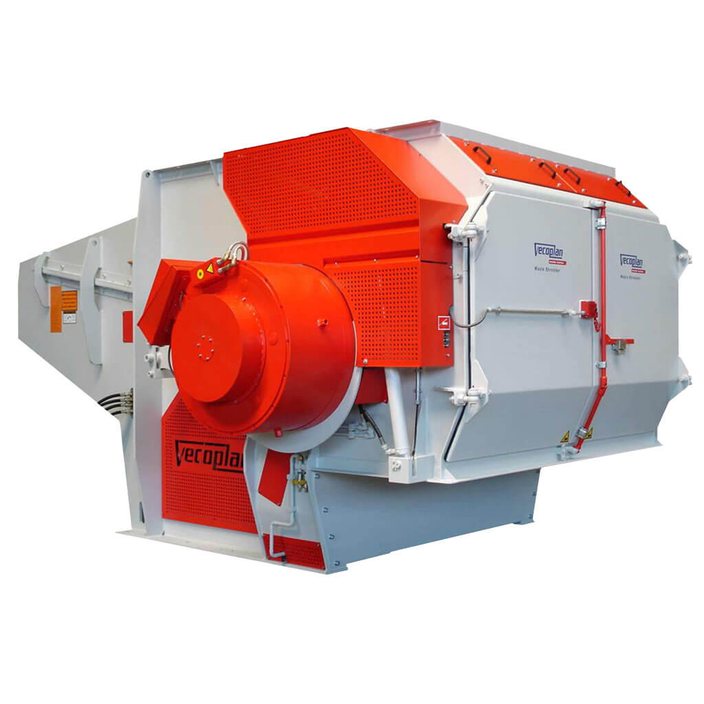 Vecoplan Industrial Plastic Shredders For Processing Plastics