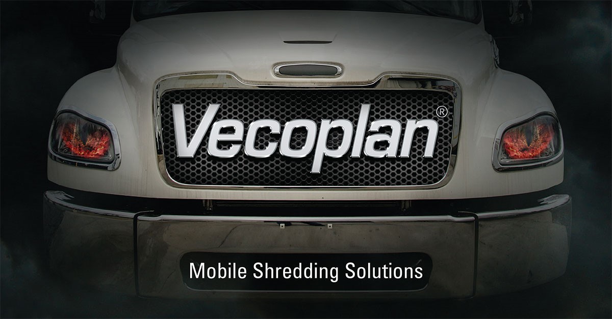 Vecoplan PT24 Mobile CDL & Non CDL Shred Trucks For Secure Paper Shredding