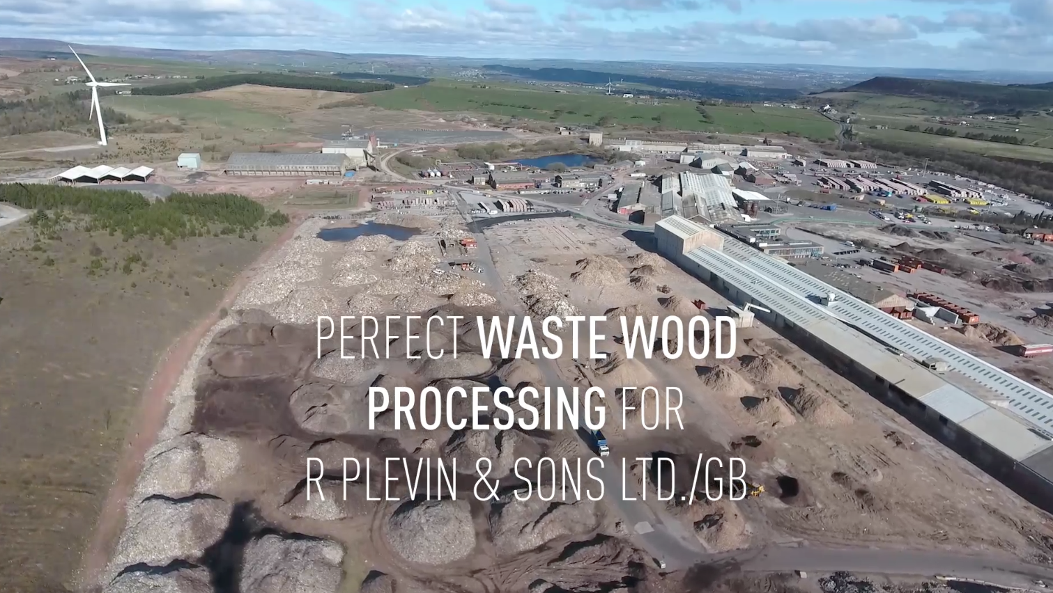 Waste Wood Processing Plant