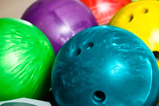 bowling balls