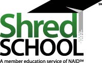 shred school logo